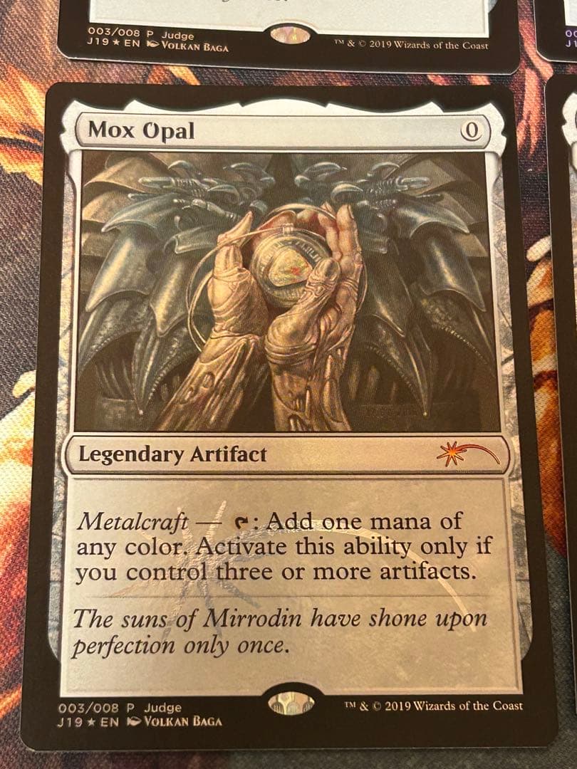 オパールのモックス/foil/4枚セット/英語版/ジャッジ褒賞