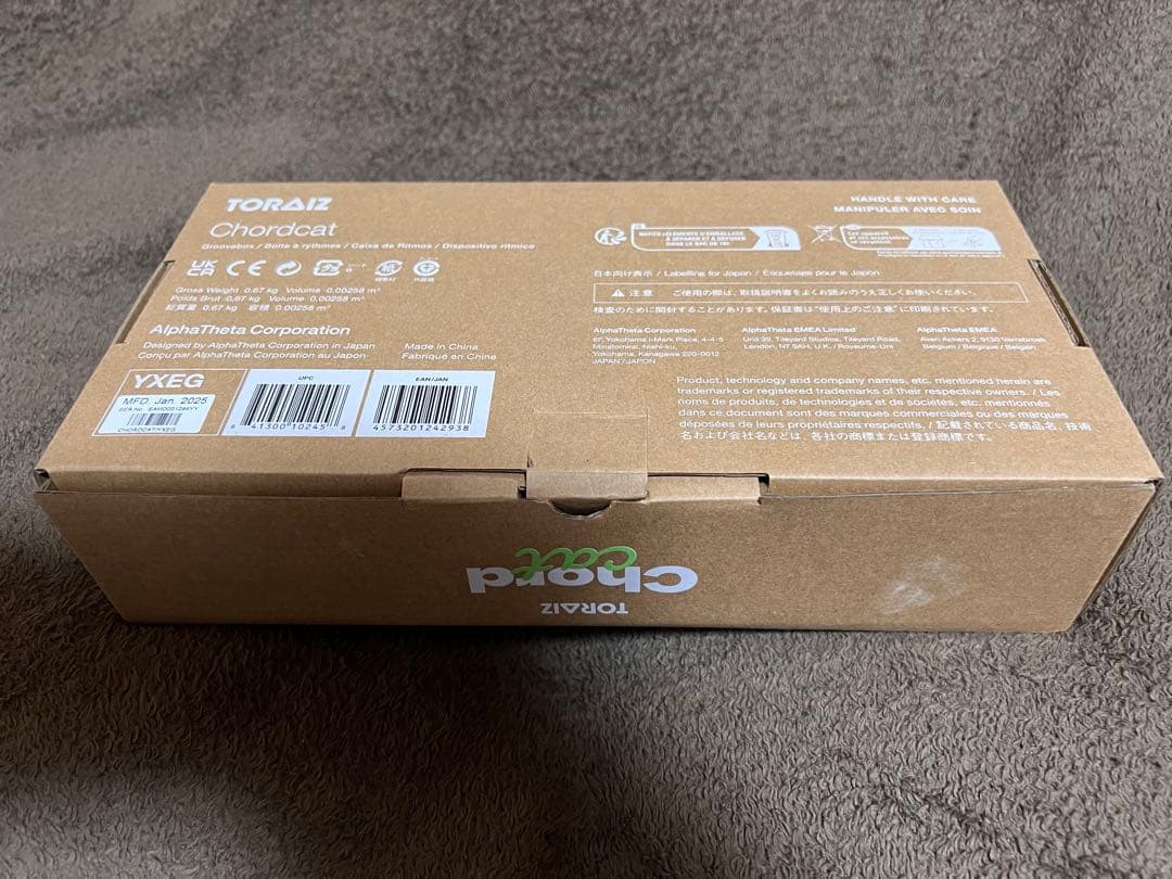 ほぼ未使用 AlphaTheta TORAIZ Chordcat