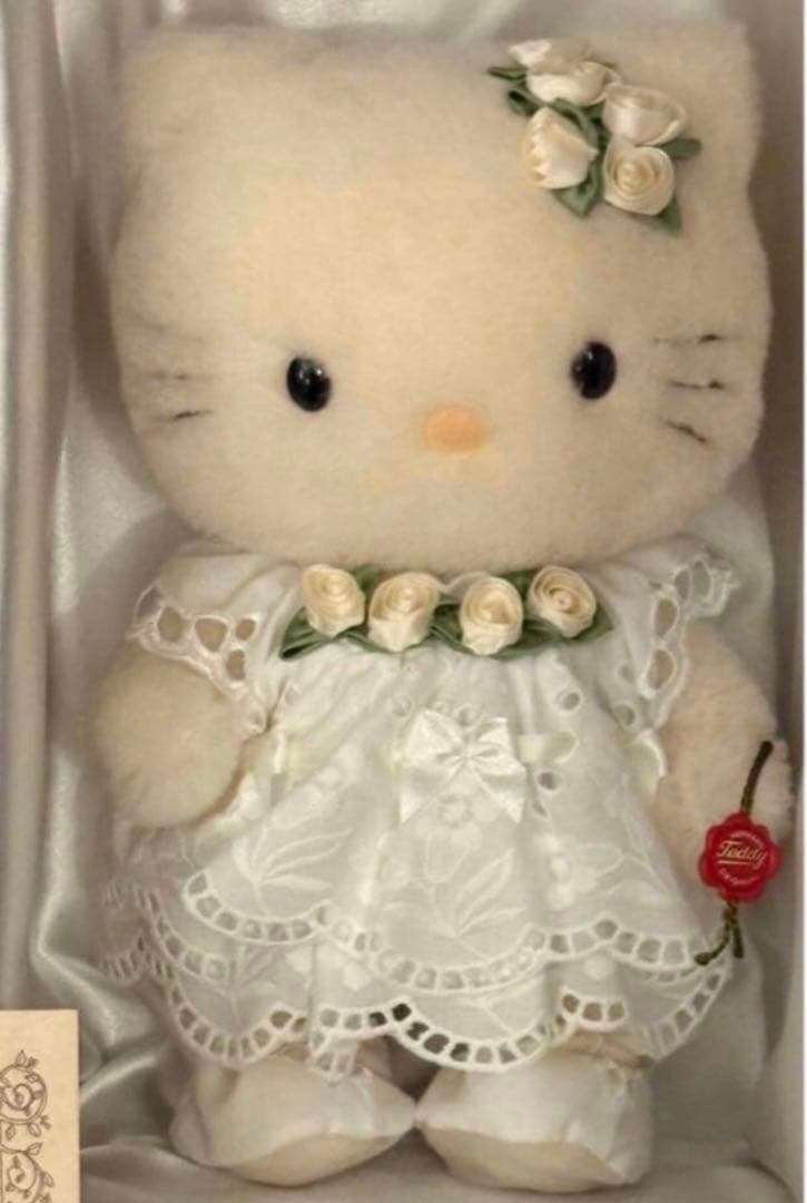 激レア☆ハローキティ☆ハーマン社コラボぬいぐるみ☆500体限定☆1999年 新品