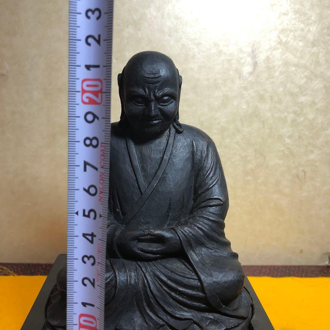 木彫り木造武田元光像？