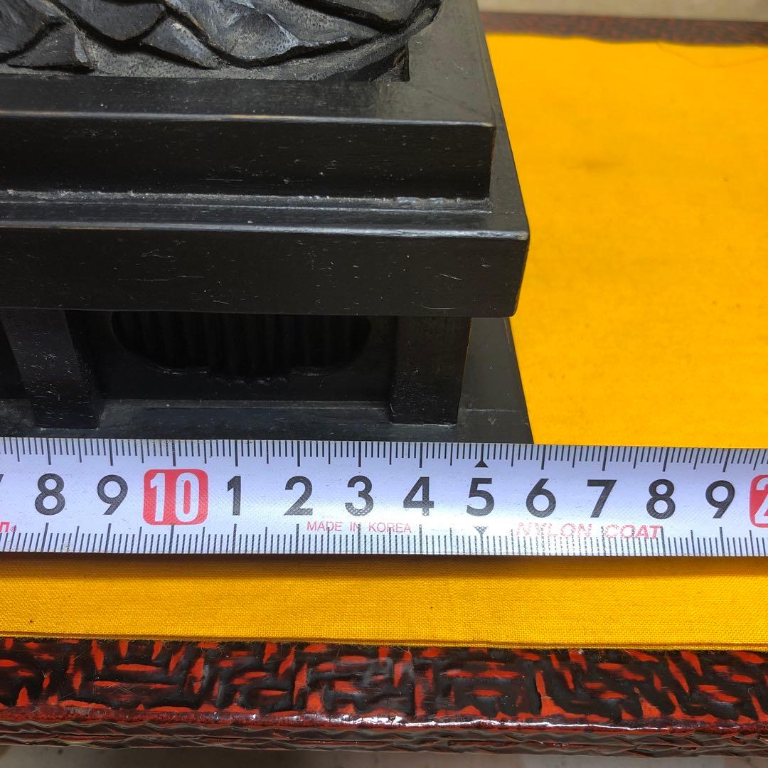 木彫り木造武田元光像？