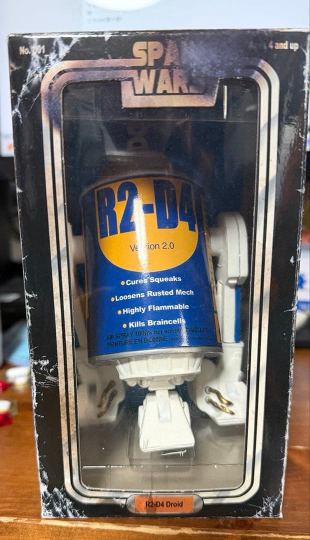 R2-D4 フィギュア SPRAY WARS スターウォーズ R2-D2