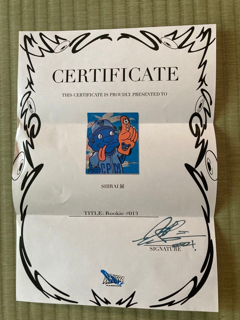 絵画 COIN PARKING DELIVERY Rookie #013