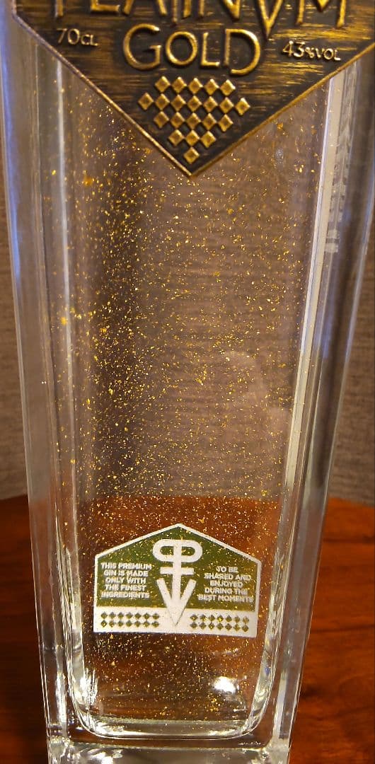 その他 PLATINVM LONDON DRY GIN GOLD 24K 700ml