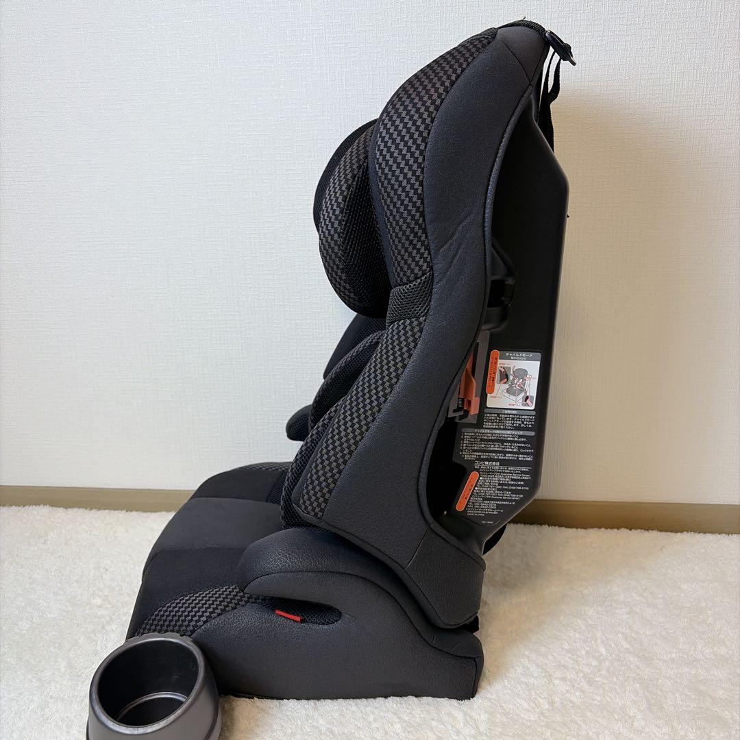 【美品】 Combi ジュニアシート ジョイトリップ エッグショック ブラック