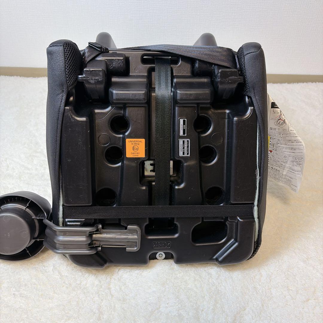 【美品】 Combi ジュニアシート ジョイトリップ エッグショック ブラック