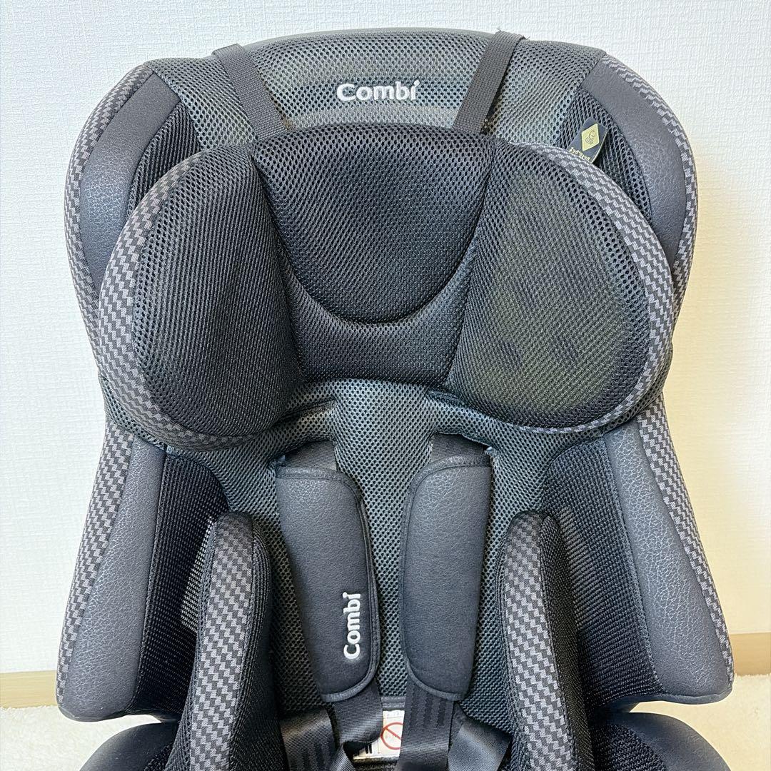 【美品】 Combi ジュニアシート ジョイトリップ エッグショック ブラック