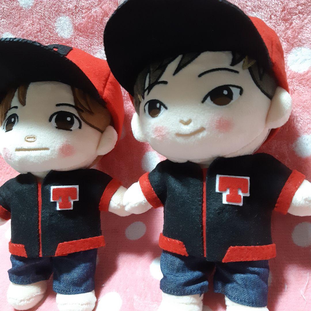 東方神起/ ユノ チャンミン 25cmぬいぐるみ用 着せ替え