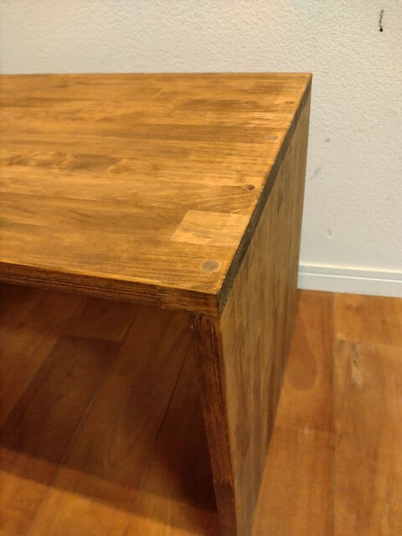 木製　ハンドメイド　オーダー　コの字　テレビ台　水槽台　ラック　棚　シェルフ