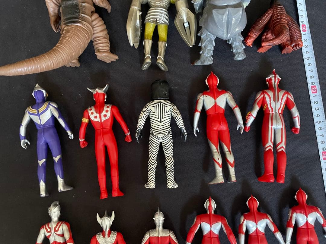 ウルトラマン　ソフビ　1990〜2005年日本製　バンダイ　フィギュアセット