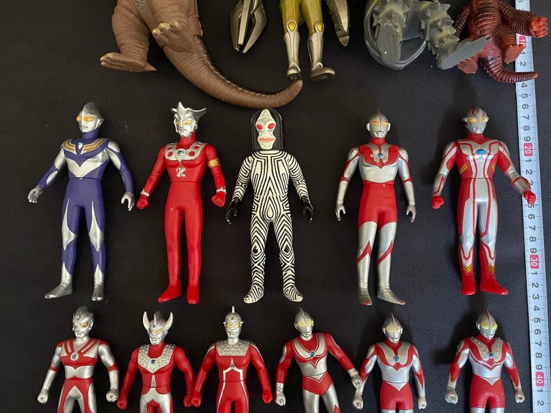 ウルトラマン　ソフビ　1990〜2005年日本製　バンダイ　フィギュアセット