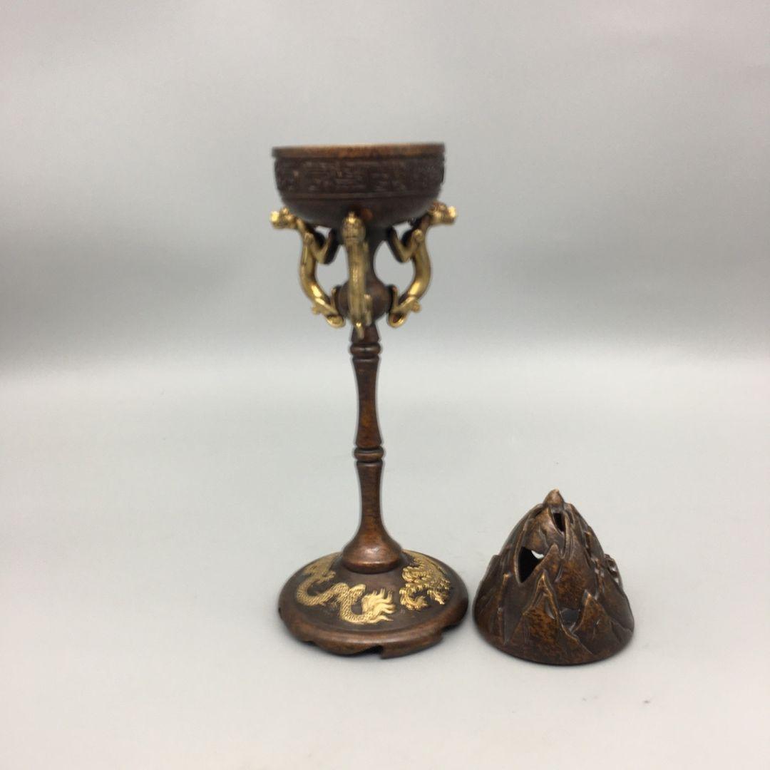 銅 細工 香炉 茶道香炉 装飾工 芸品 置物