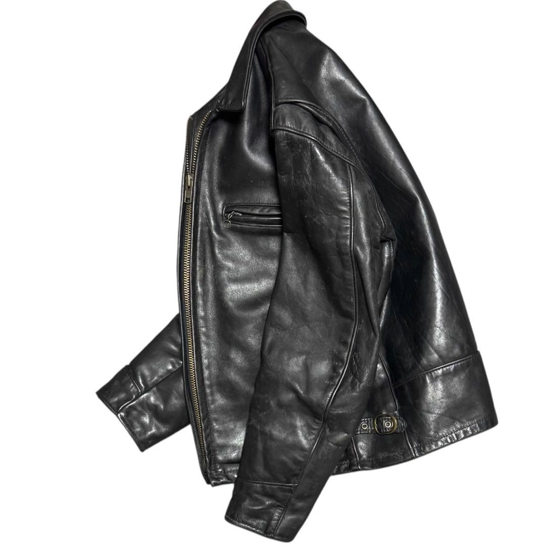 Schott 米国製 AT101 ボアライナー付 ライダースジャケット 38