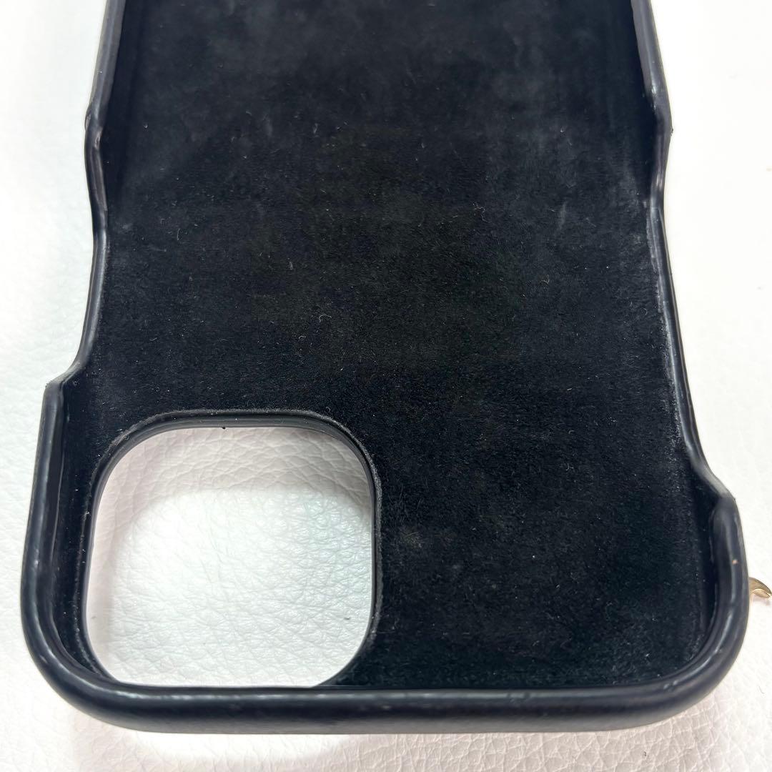 【美品】ディオール　カナージュ　iPhone14Pro スマホケース　ブラック