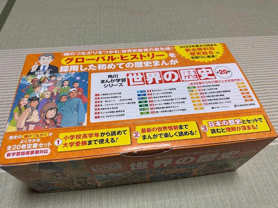 【ほぼ新品】角川まんが学習シリーズ 世界の歴史 全20巻セット