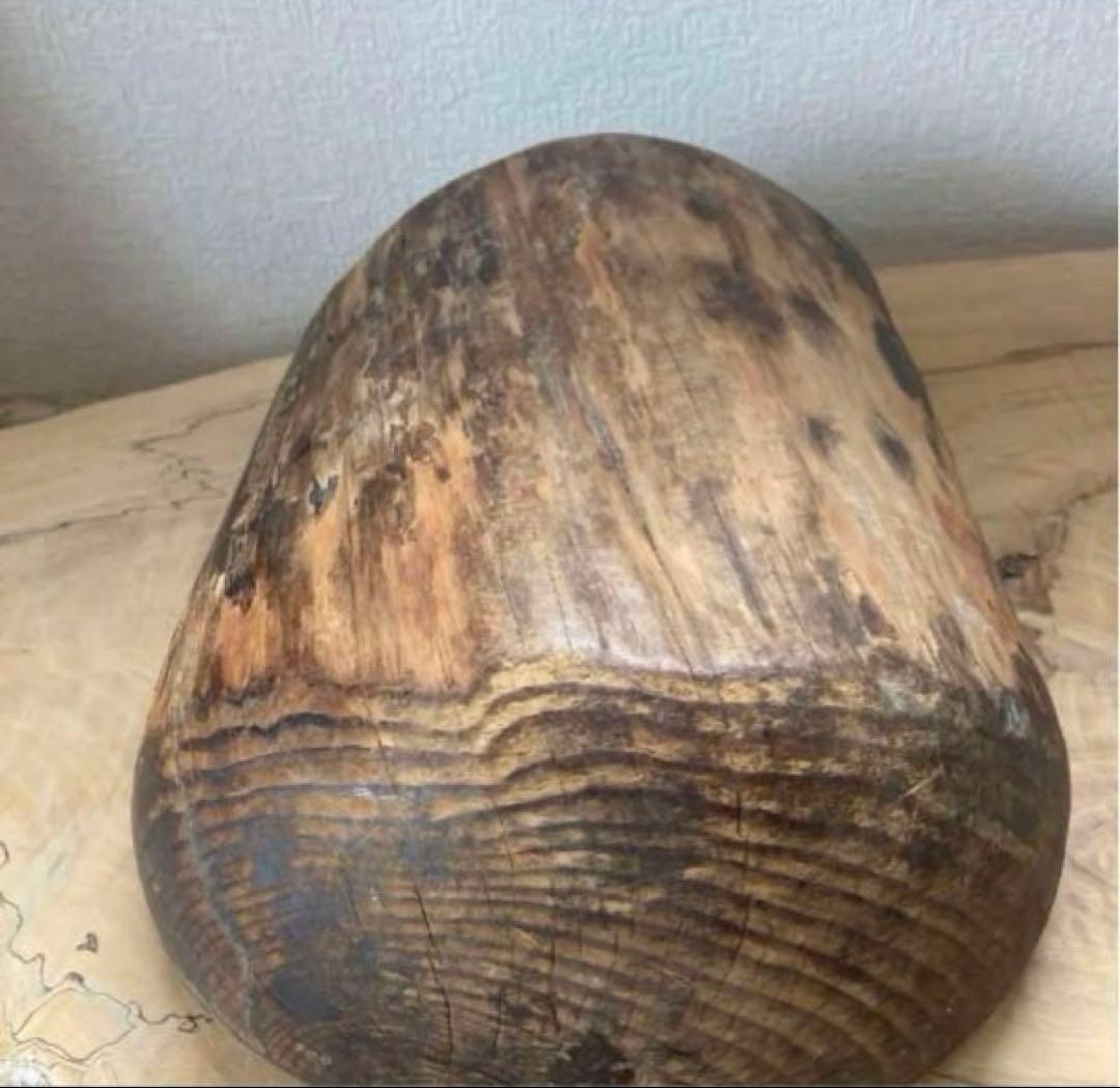 李朝　穀物桶　木工品　朝鮮工芸　古物　古道具　古民具　骨董　ウッドボウル