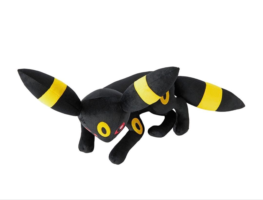 ポケモンセンター　新品★等身大ブラッキー 寝そべり