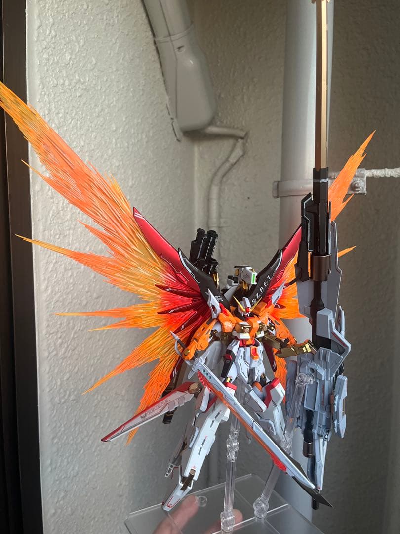 ま*お様 hgデスティニーガンダム SpecII ゼウスシルエット•ハイネカラー