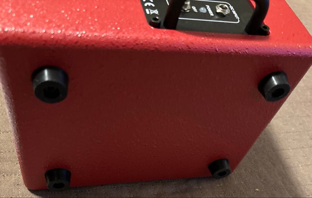 PJB Double Four Red BG-75 小型ベースアンプ ケース付き