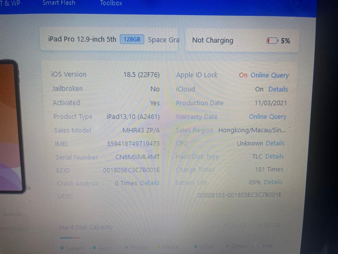 Apple iPad Pro 12.9第５世代