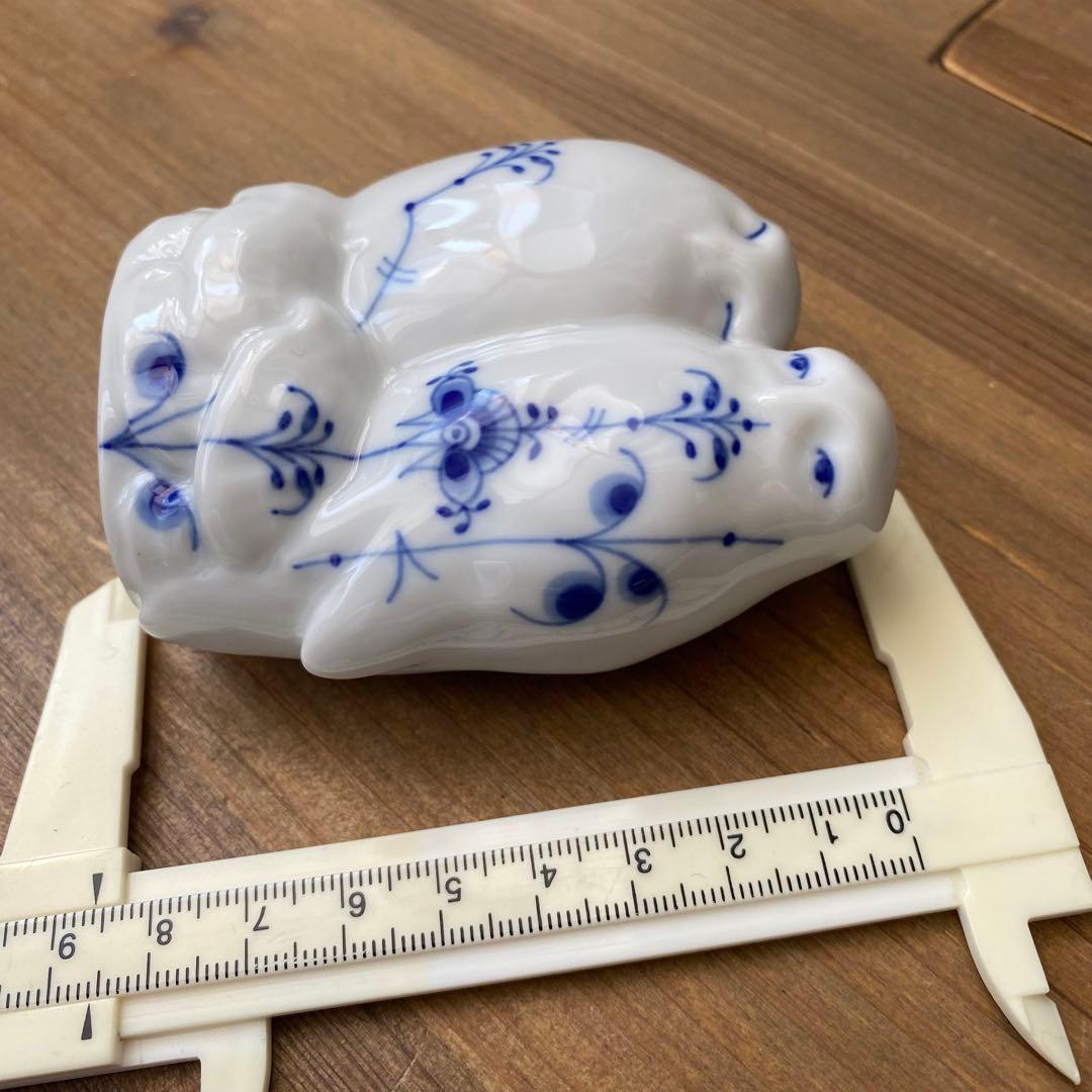 ロイヤルコペンハーゲン フィギュリン　ブルーパルメッテ ふくろう