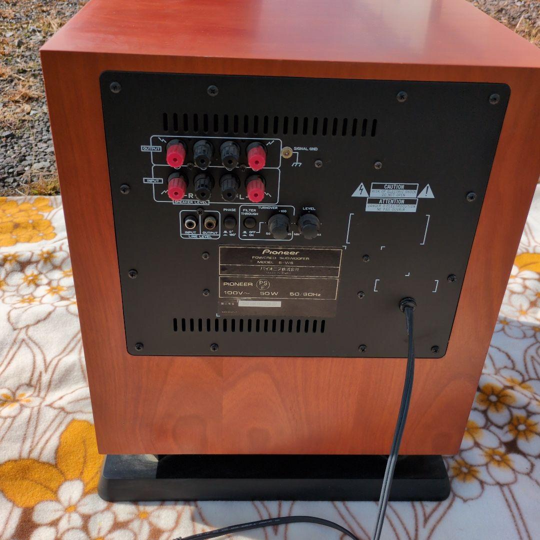 Pioneer パイオニア サブウーファー S-W6 スピーカー 楽器 音響