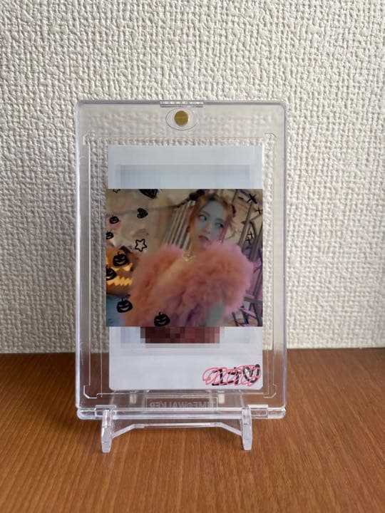 ITZY ユナ BLAH BLAH BLAH 直筆サイン入りチェキ ポラロイド