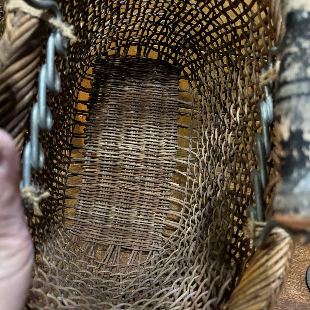 ヴィンテージ　アケビ籠