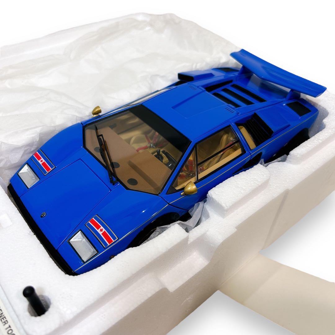 京商 1/18 ランボルギーニ カウンタック 08323BL LP500S