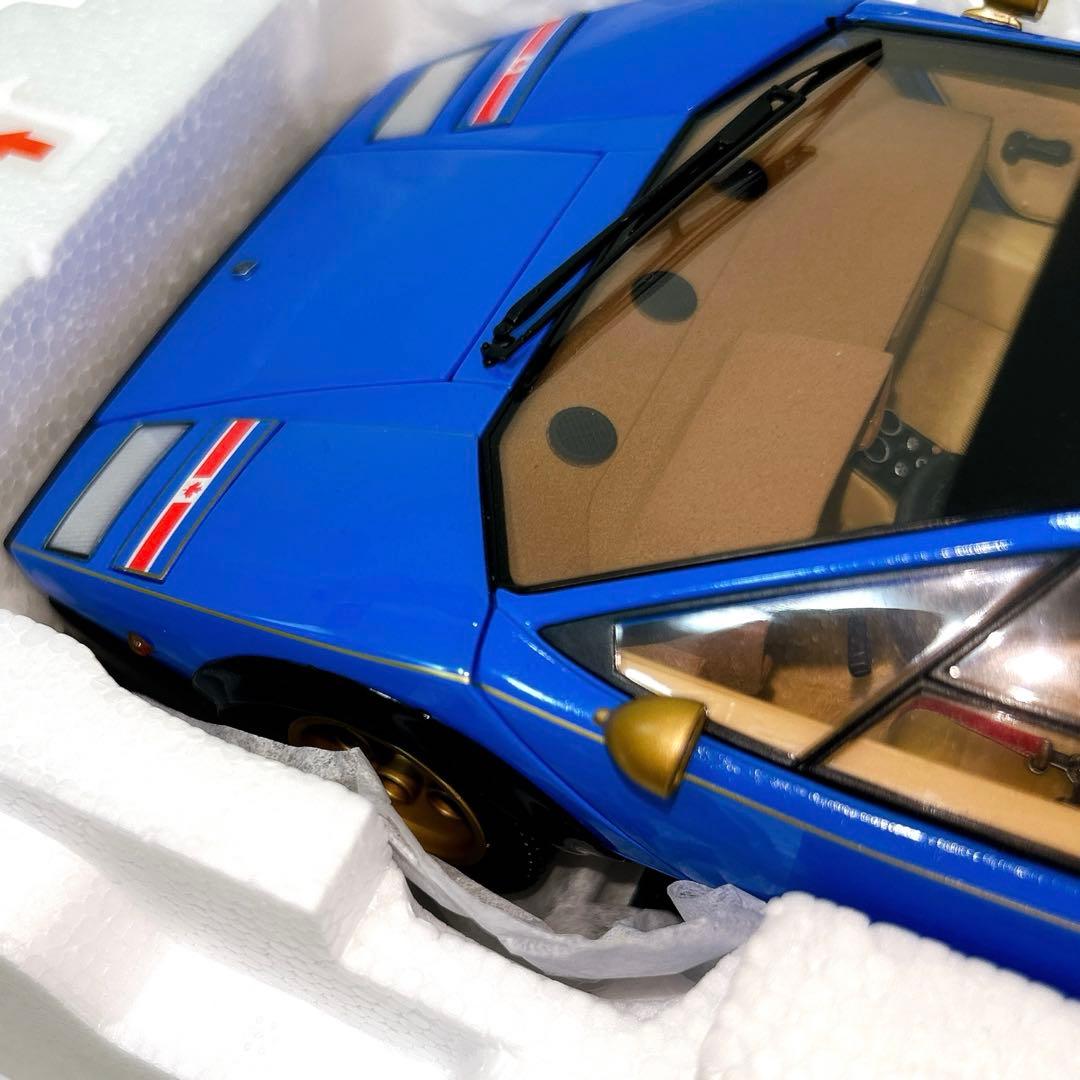京商 1/18 ランボルギーニ カウンタック 08323BL LP500S