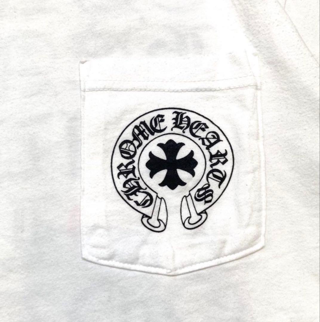 トップス CHROME HEARTS Hollywood Vertical Tee M