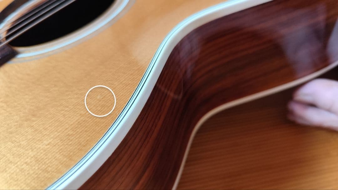 ヤイリギター　YF-00028B ピックアップ付　エレアコ