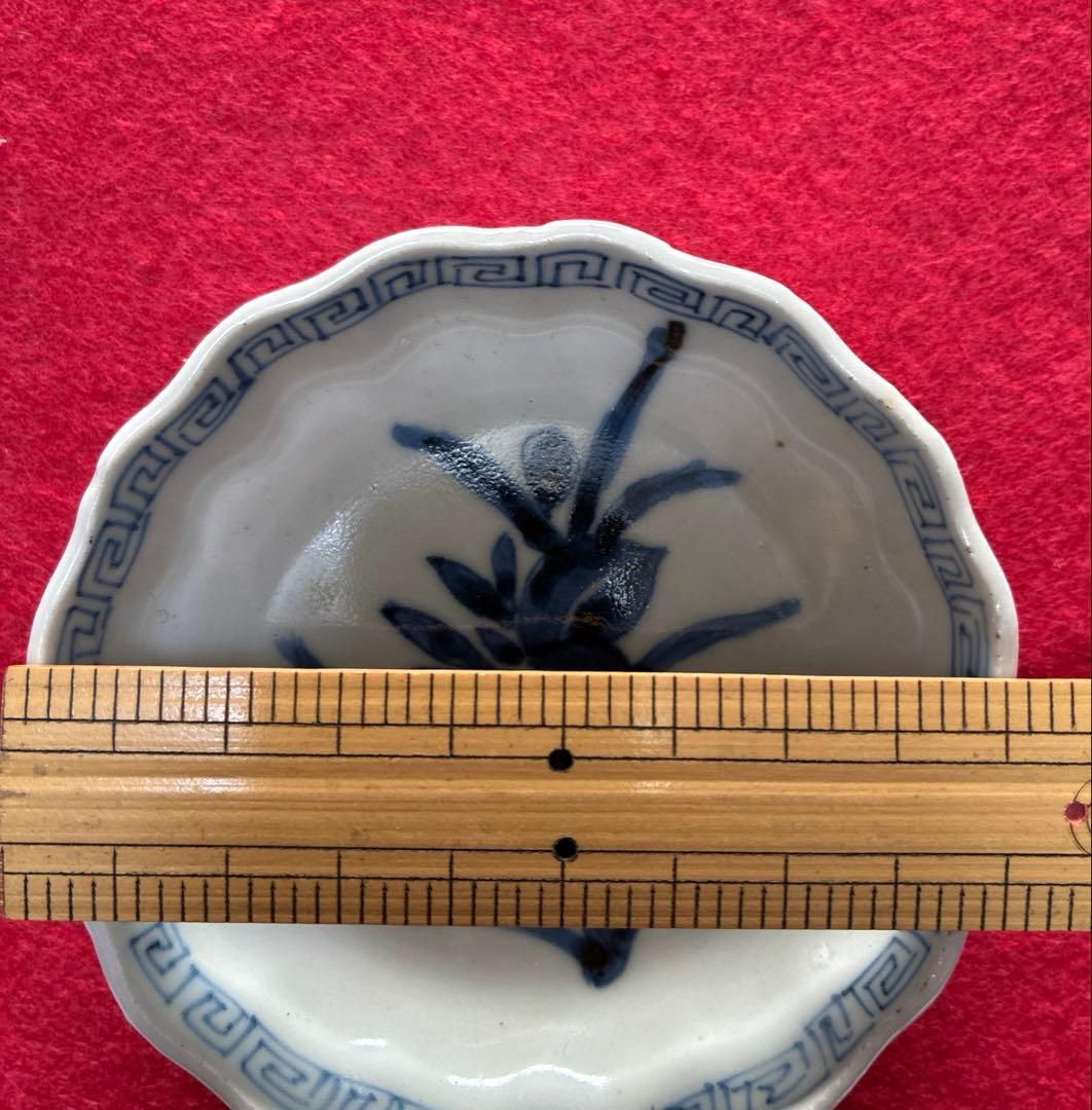 古伊万里　染付　小皿　5枚組 江戸時代