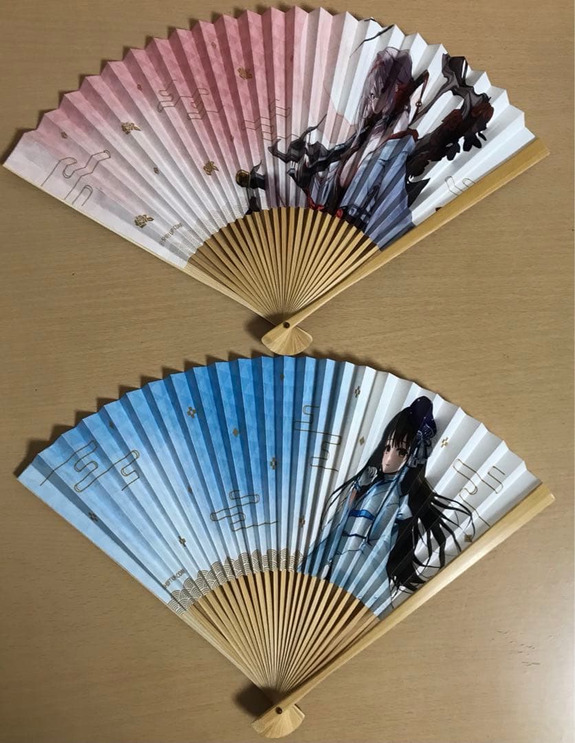 NIKKE京扇子　ディーゼル&紅蓮