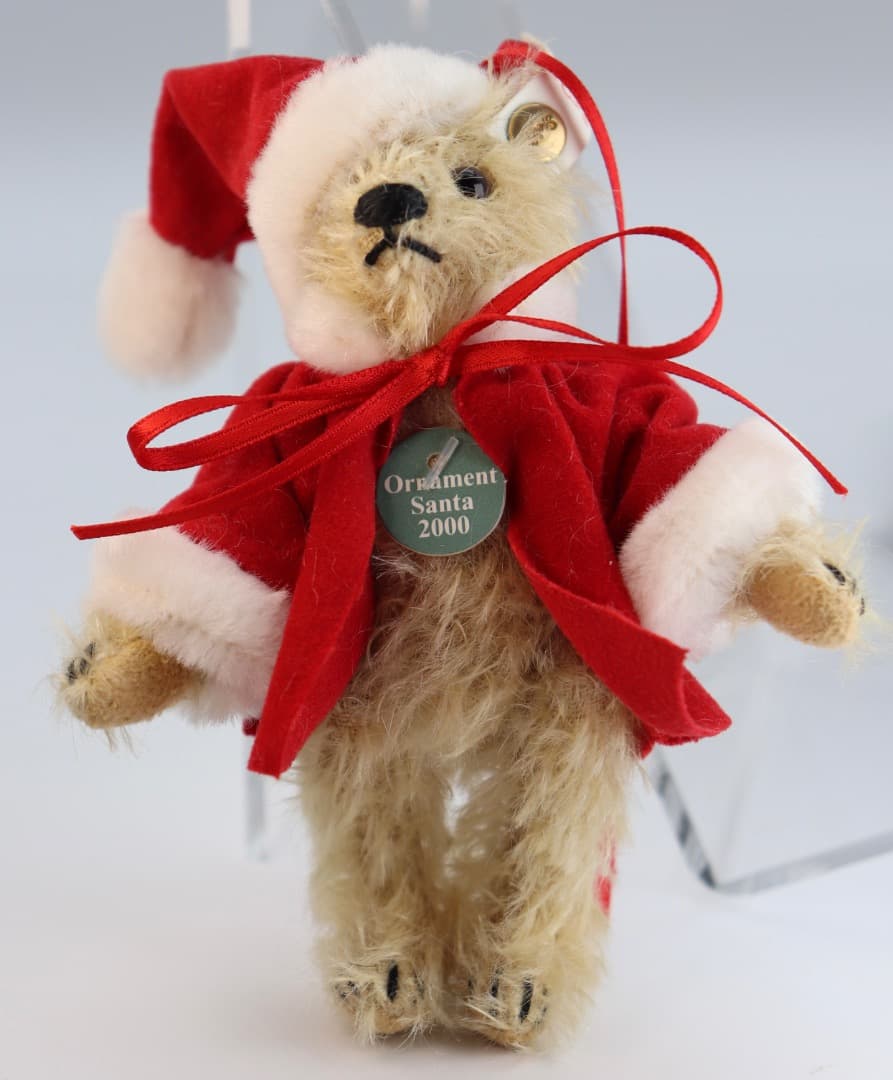 Steiff Santa Bear 2000 約10cm 日本限定品