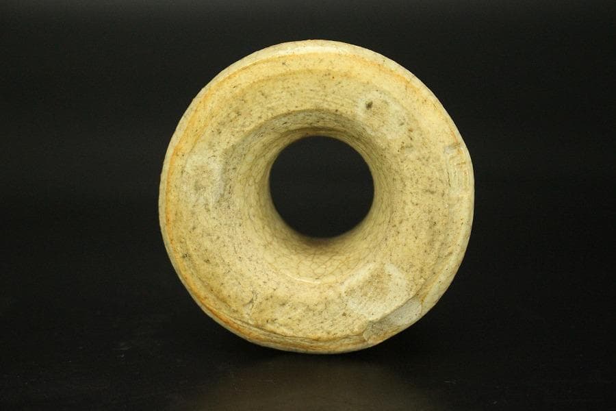 茶道具 蓋置 織部 ガラス 竹 他 五個 まとめて(A338)