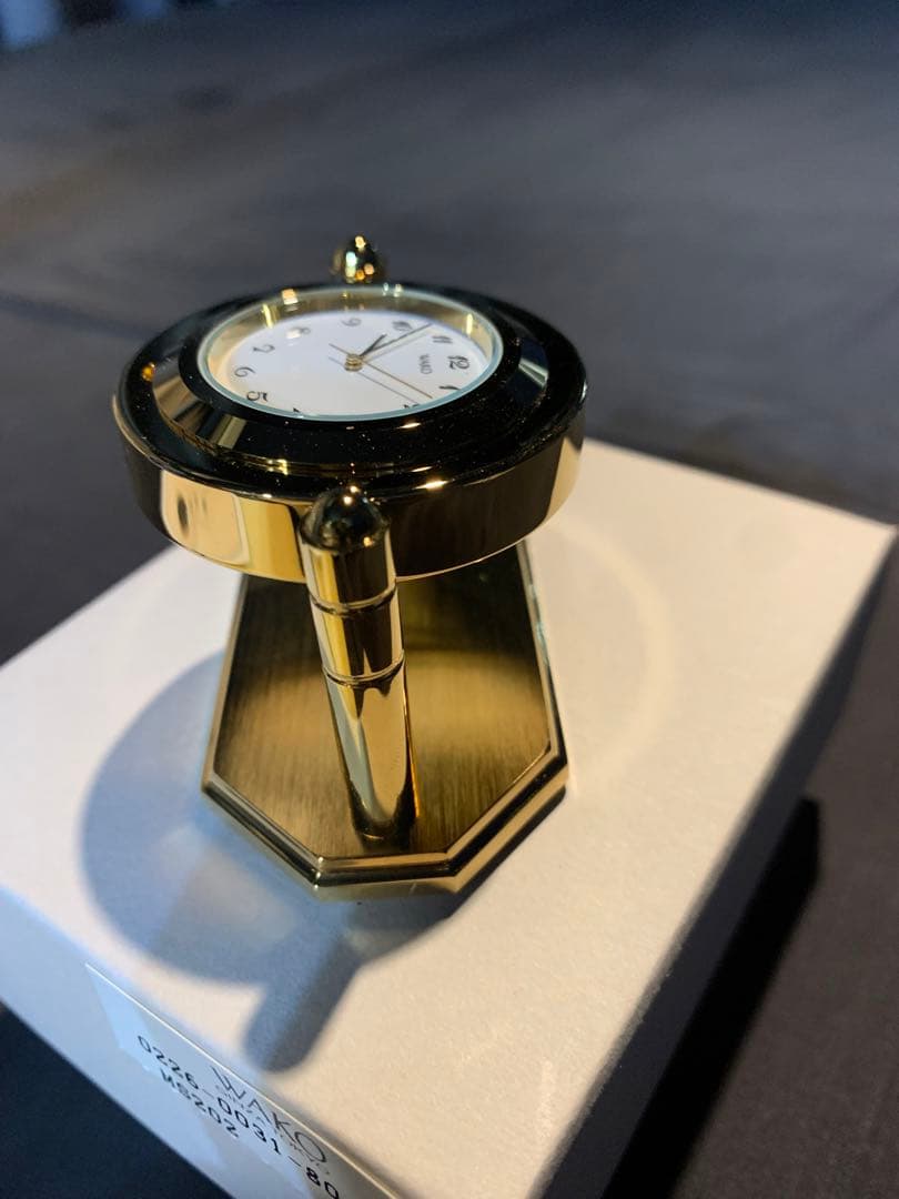 新品 銀座WAKO 超ミニクロック MS202 幅68x55