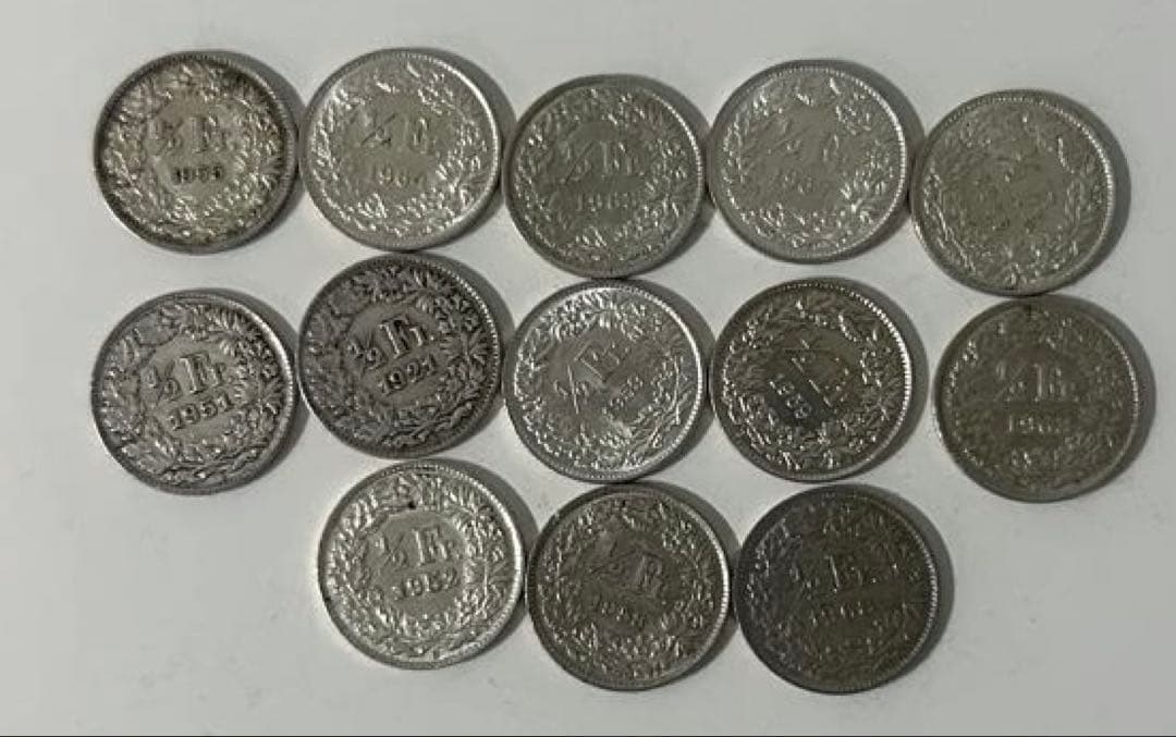 スイスフラン 32枚SET コレクション 外国　硬貨