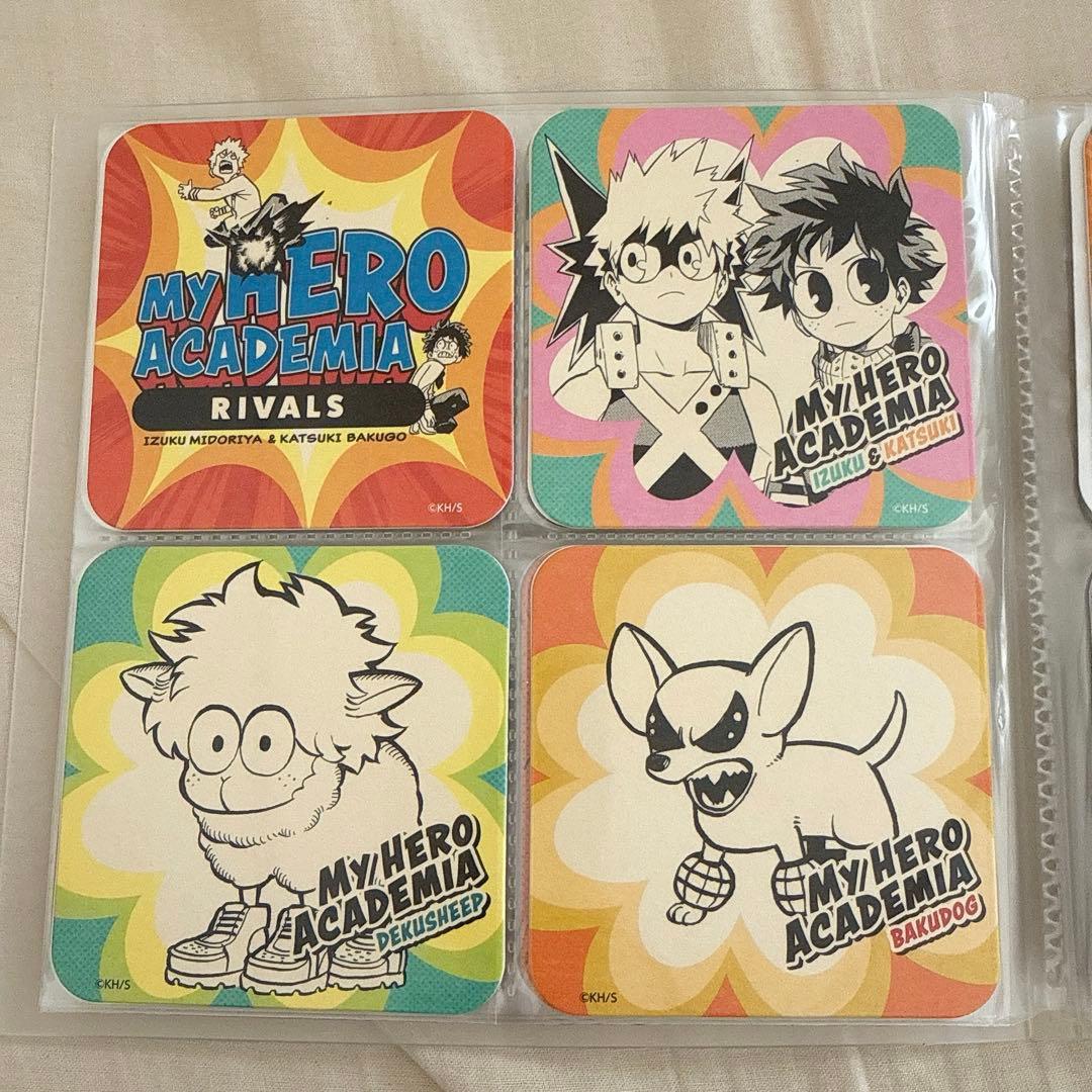 僕のヒーローアカデミア アートコースター RIVALS 緑谷出久 爆豪勝己