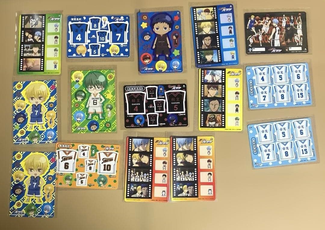 黒子のバスケ スターティングカードコレクション コンプリート 69枚まとめ売り