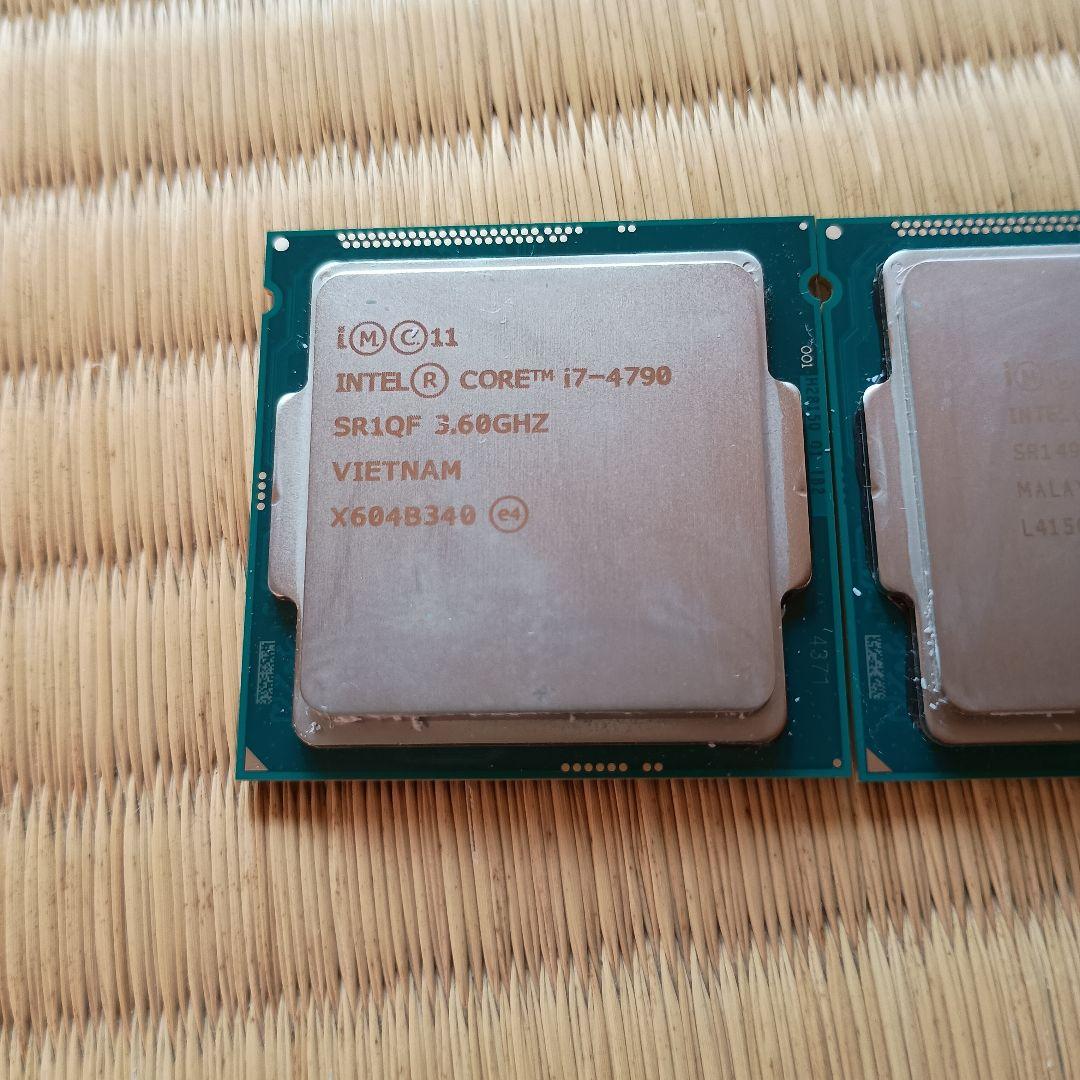 Intel Core i7-4790/i7-4770 CPUセット