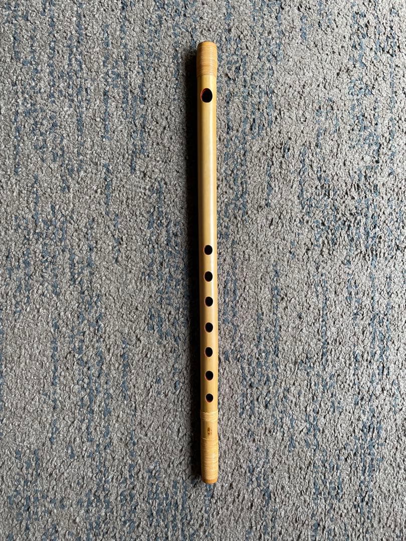 篠笛　鳳声晴由管囃子用（古典）五本調子　天地藤巻