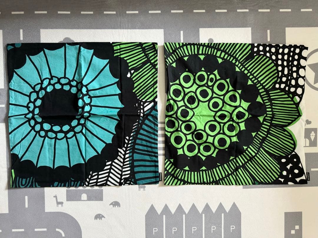 marimekko SIIRTOLAPUUTARHA クッション ペア