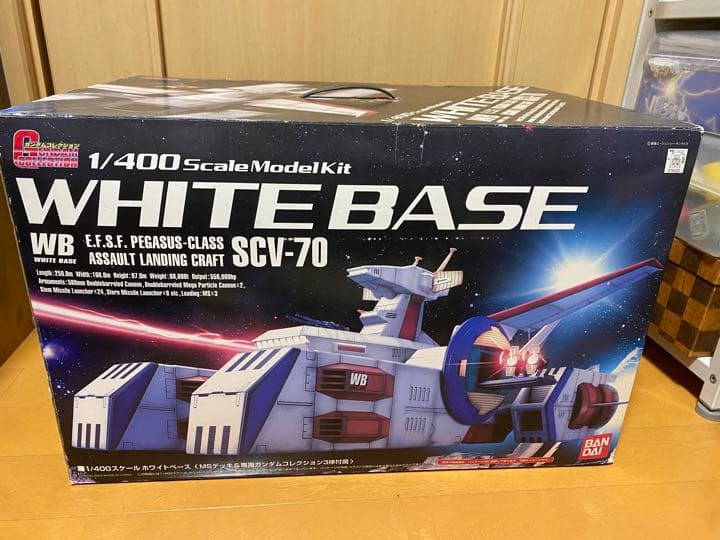 1/400 ガンダムコレクション　ホワイトベース　通常版&最終決戦仕様2点セット