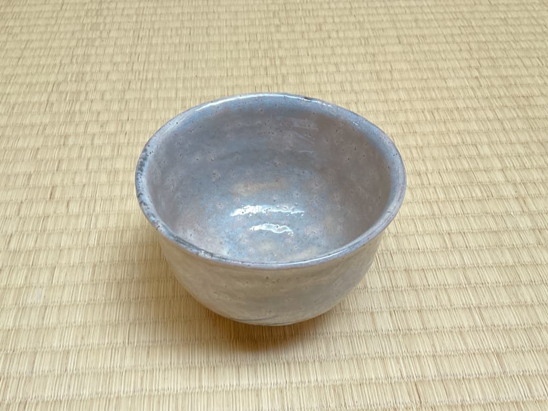 十一代陶兵衛　萩茶碗　共箱032