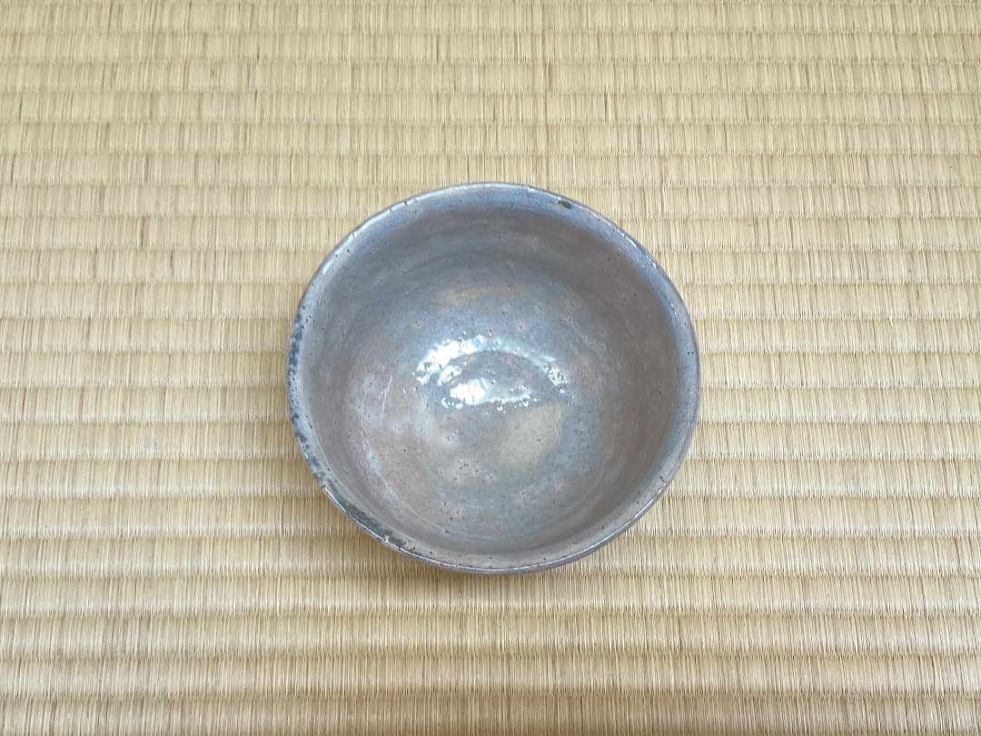 十一代陶兵衛　萩茶碗　共箱032