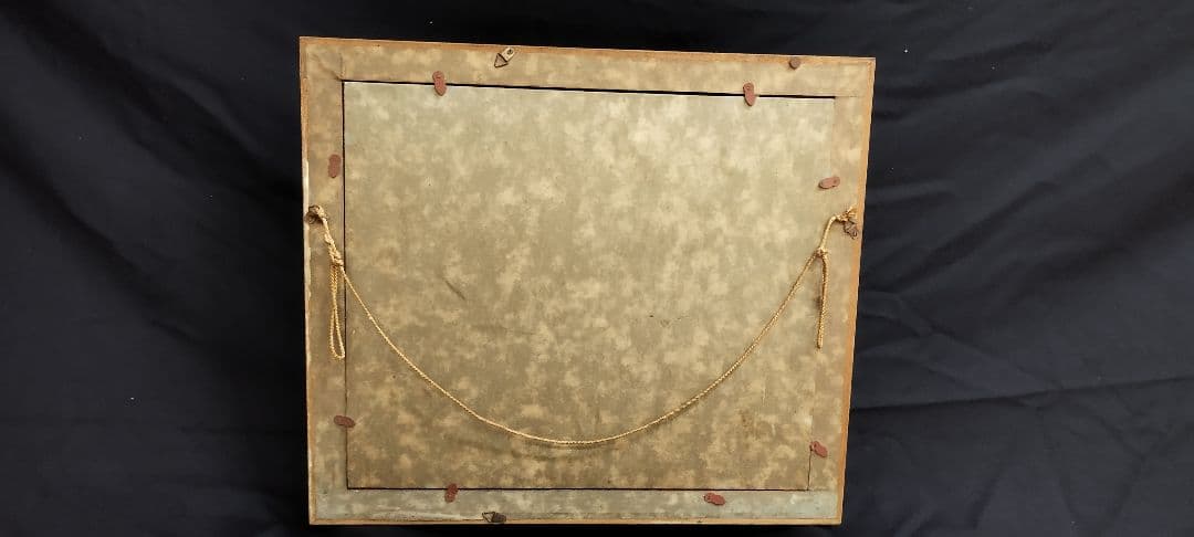 日本画（絹本着彩）　中塚一杉