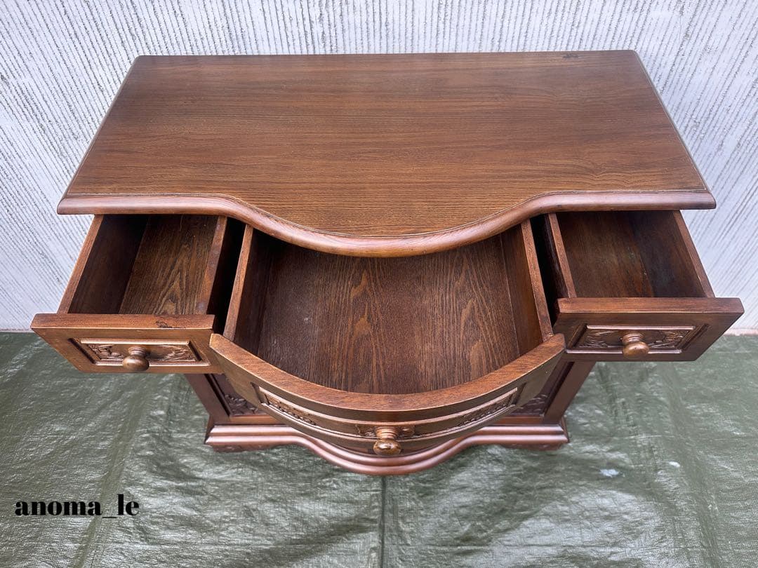 【キャビネット】木製　チェスト　コンソール　花台　飾り台　収納棚◎