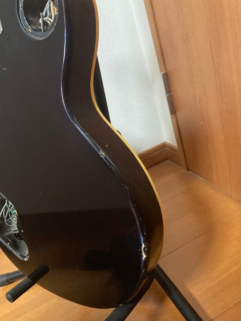 フレッシャー　レスポールタイプ ギター ブラウン系　ジャンク