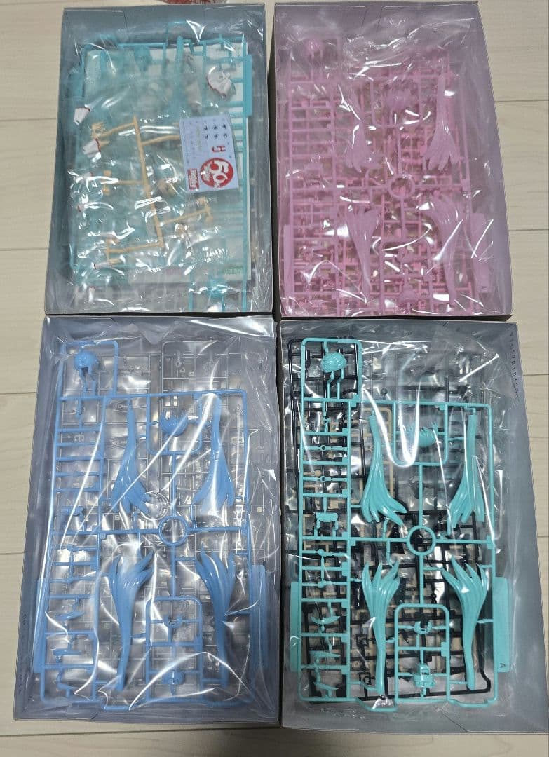 初音ミク プラモデル 5体セット レーシングミク HJ50TH 桜 雪 フレーム
